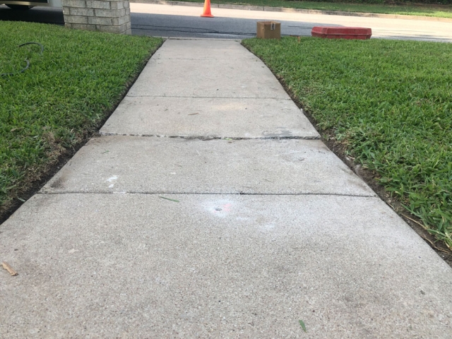 Concrete Leveling AFTER